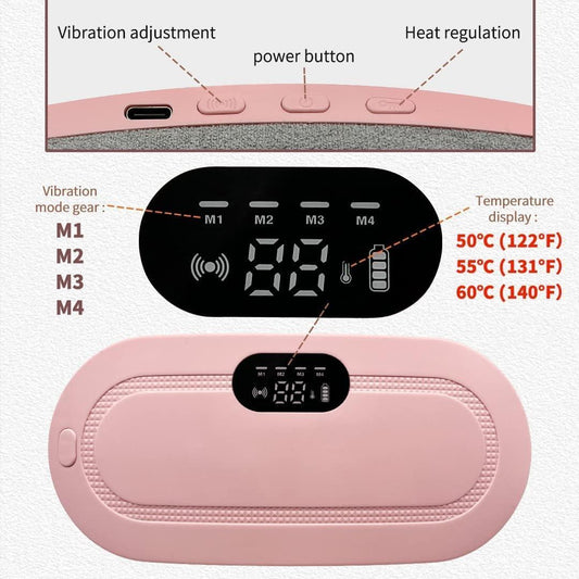🌸 Smart Stomach Heating Belt – The Perfect Warm Gift for Loved Ones! 🌸